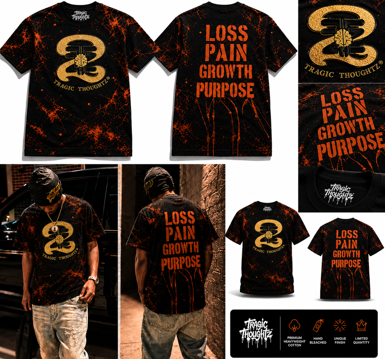 New Aged Bleached 2TZ T-Shirt
