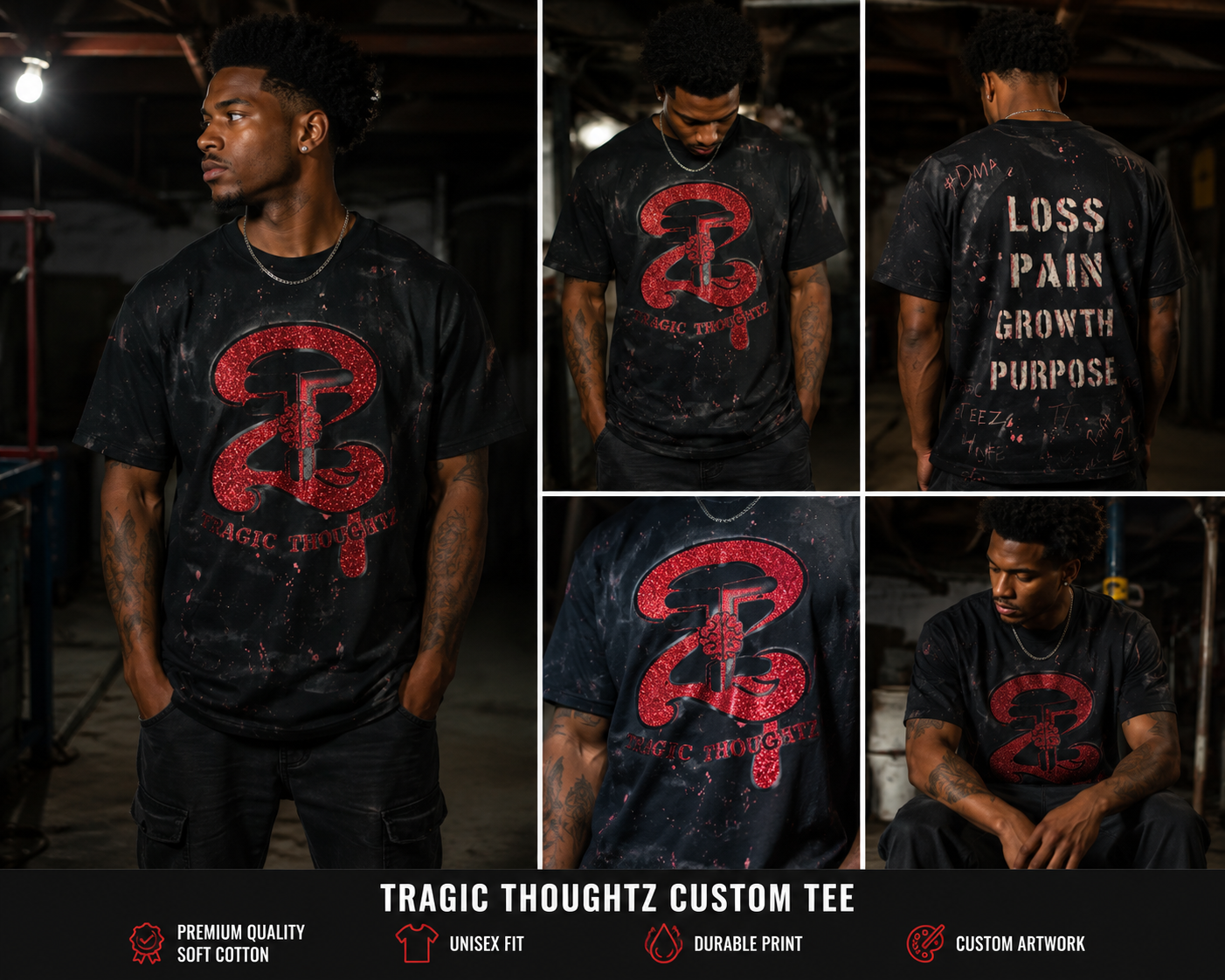 New Aged Bleached 2TZ T-Shirt